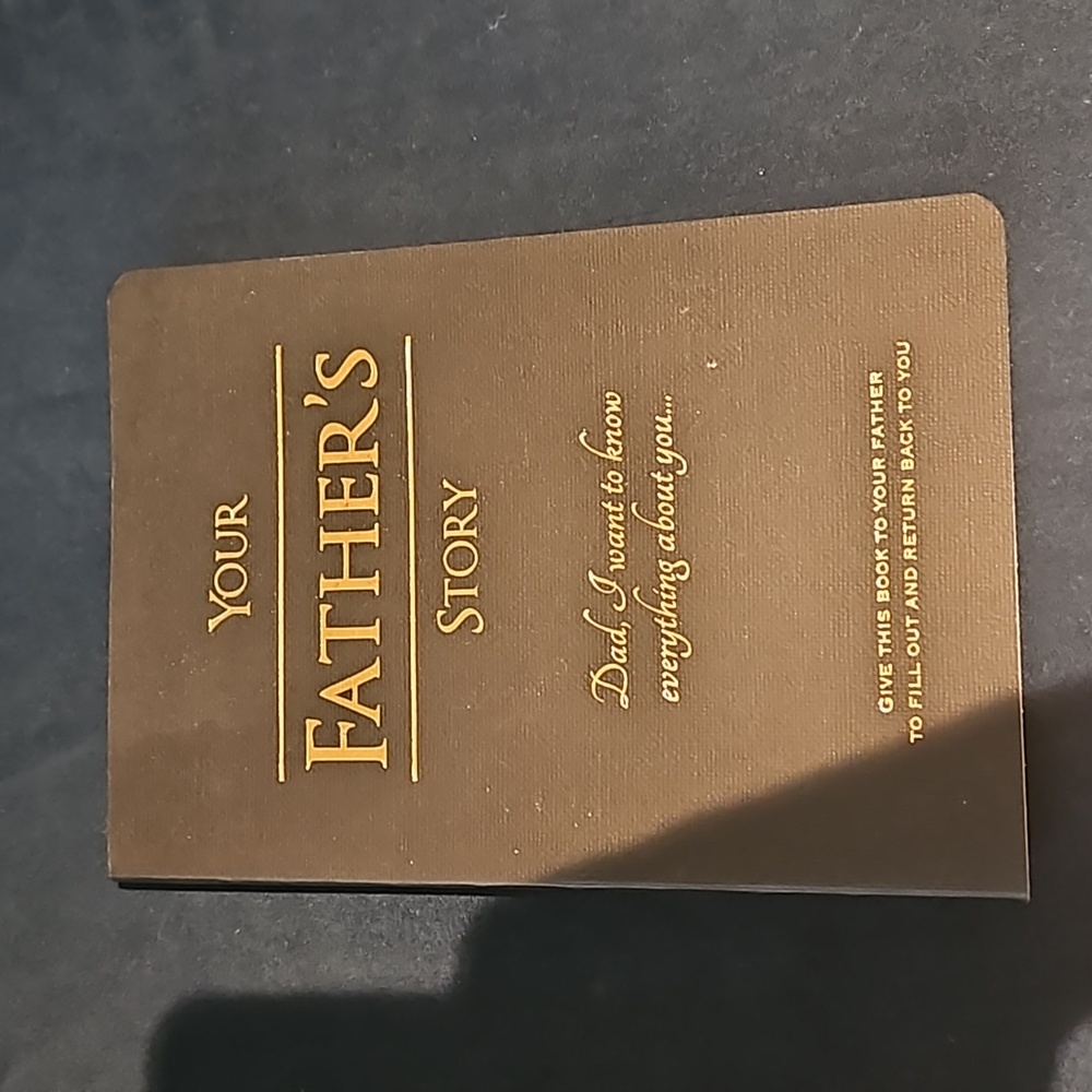 Your Father's Story book, NEW